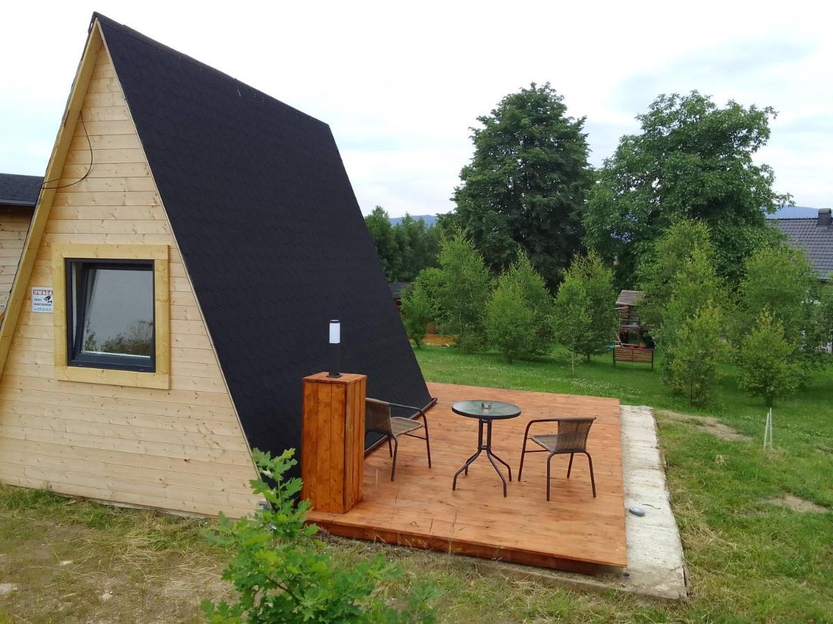 Szalas W Gorach Izerskich, Blisko Swieradow Zdroj I Zamek Czocha, Agroturystyka, Ogrzewanie, Klimatyzacja , Plac Zabaw, Ognisko Z Rusztem I Kijkami, Zywe Zwierzeta, Latem Basen Mirsk Exterior foto